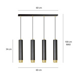 KIBO 4 BL/GOLD