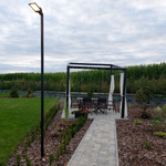 Słupek latarnia ogrodowa PATHWAY LED czarny 310cm