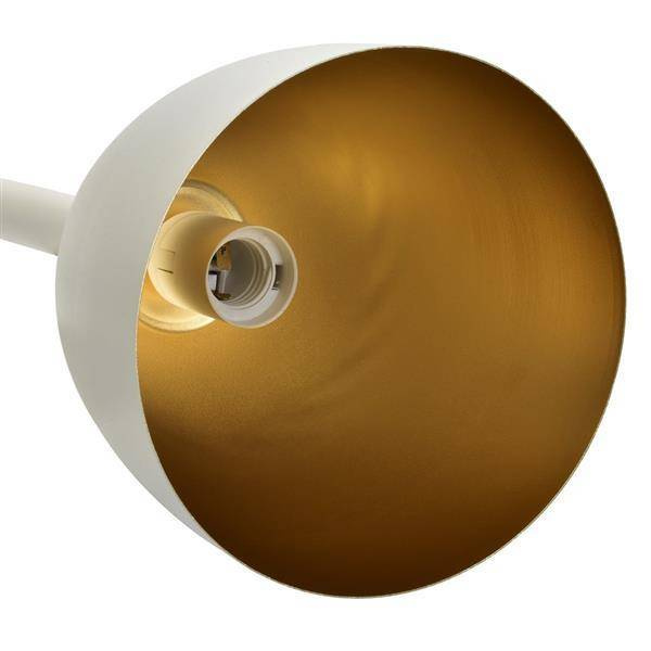 Lampa wisząca listwa CLARK WHITE/GOLD 3xE27 MLP6220