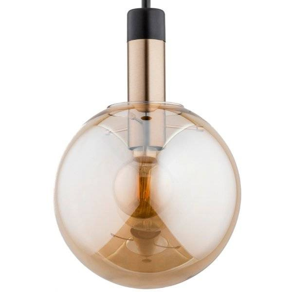 Nowoczesna lampa wisząca MONTANA GOLD OP. OŚW. 1 PŁ