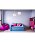 Lampa do pokoju dziecka z abażurem regulowana 