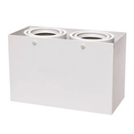 Natynkowa Box BLOCCO BIAŁA 2x7W GU10 LED