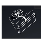 Kinkiet ścienny BEAM LED