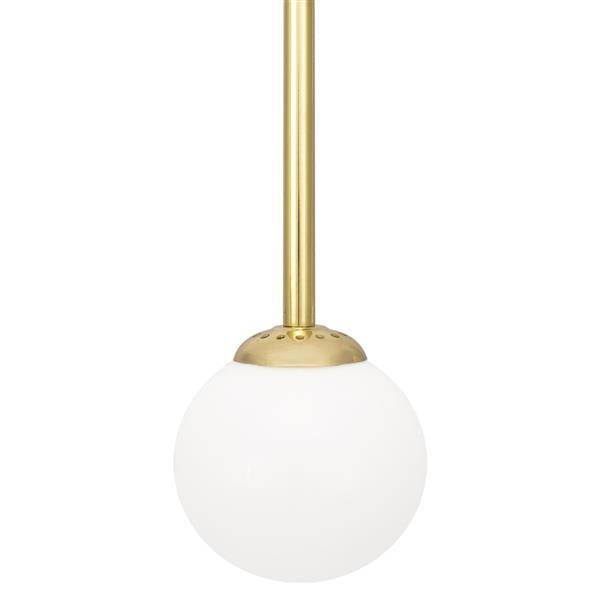 Lampa sufitowa nowoczesna PARMA I czarny/biały śr. 14cm