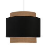 Lampa wisząca do pokoju dziecka w stylu Boho Czarna 2xE27