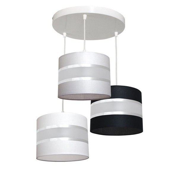 Lampa wisząca z abażurem ADELLA III śr. 62cm [abażur do wyboru]