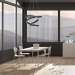 Lampa wisząca ANDROMEDA BLACK 45W LED ML6160