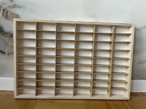 Półka na resoraki Hot Wheels drewniana organizer do pokoju dziecka 54B