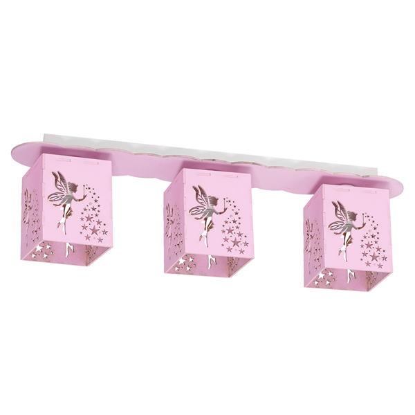 Lampa sufitowa FAIRY PINK 3xE27 MLP6479