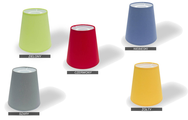 Lampa sufitowa do pokoju dziecka kolorowe abażury Bloom 4xE27 Led 