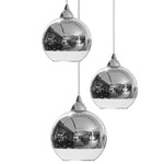 Lampa wisząca GLOBE III chrom