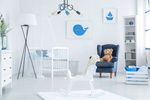 Lampa sufitowa do pokoju dziecka kolorowa w stylu loft Mondo 1001/5MX5