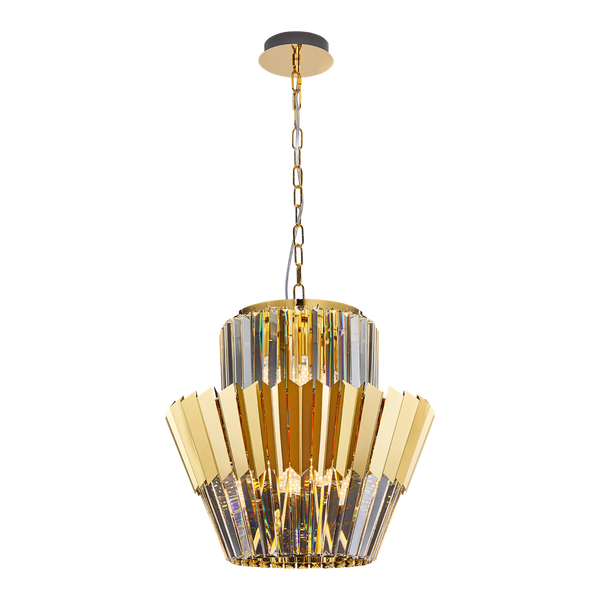 Żyrandol DONNA GOLD 9xE14