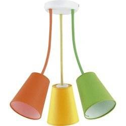 Lampa dziecięca sufitowa Wire Colour 3xE27
