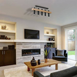 Nowoczesna lampa sufitowa WEST BLACK 5xGU10 MLP5514