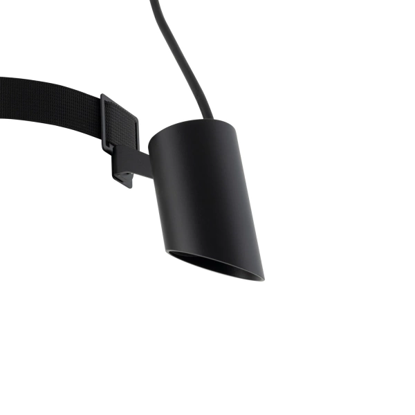 Punktowa lampa przenośna RUMI LED 7W 3000K 320lm dług.100cm wys.9cm IP54 24V | Czarny 11543