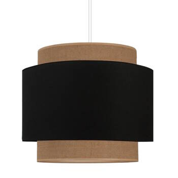 Lampa wisząca do pokoju dziecka w stylu Boho Czarna 2xE27