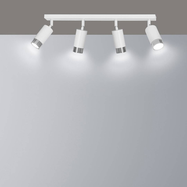 HIRO 4 WH/CHROME
