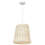 Lampa wisząca VIMINI WHITE 1xE27