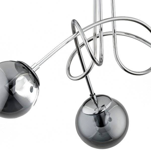 Nowoczesna lampa sufitowa TANGO GLASS OP. OŚW. 3 PŁ