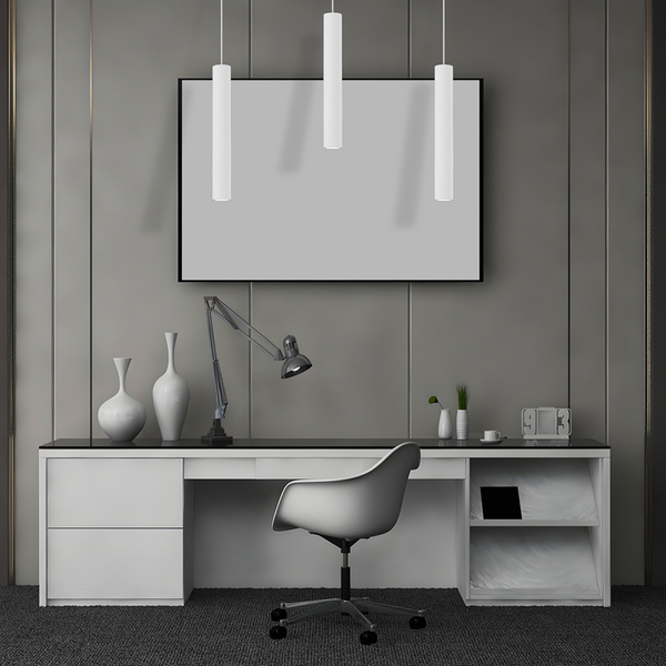 Lampa wisząca HUDSON, MLP8799, biała, 3x8W GU10