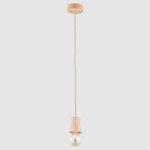 Drewniana lampa ARDEN drewno śr. 11cm
