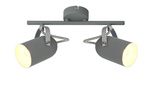 Lampa ścienna Candellux Gray listwa 92-66480 E14 szary