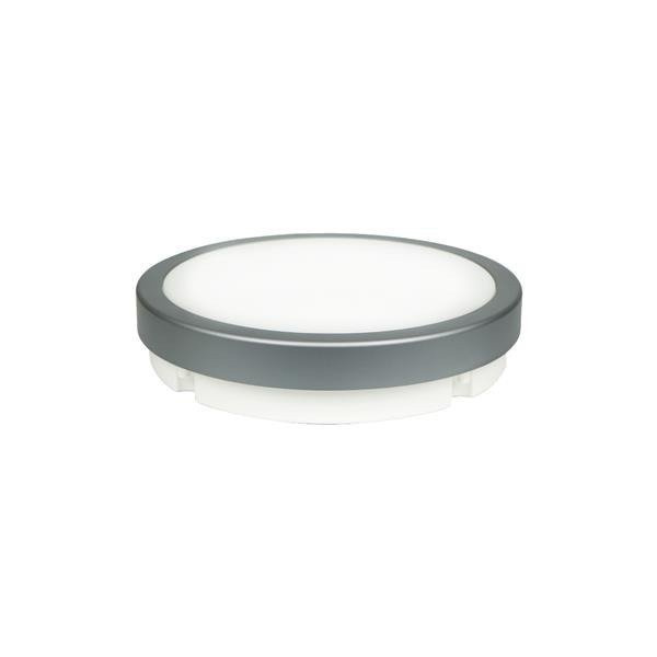 PLAFON CEILING LIGHT 18W LED 3000K SREBRNY IP65 EKP743