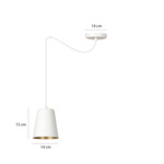 LINK 1 WHITE / GOLD