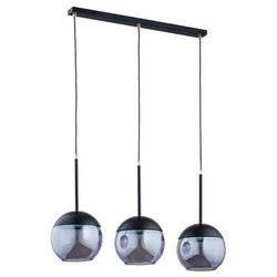 Nowoczesna lampa wisząca VOLDA BLACK OP. OŚW. 3 PŁ