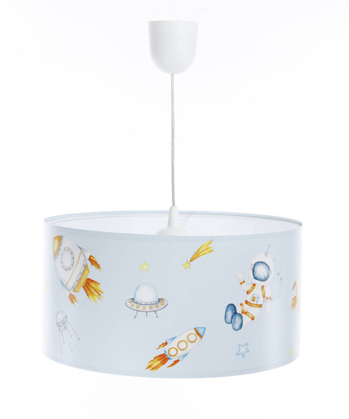 Lampa sufitowa dla chłopca i dziewczynki Rakiety w Kosmosie 50 cm