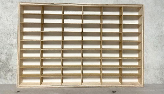 Półka na resoraki Hot Wheels drewniana organizer do pokoju dziecka 54B