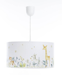 Lampa sufitowa do pokoju dziecka z motywem leśnym Wesołe Safari 40 cm
