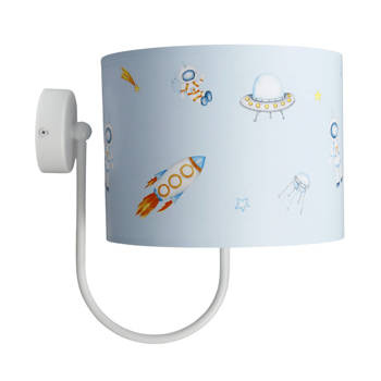 Lampa ścienna do pokoju dziecka Rakiety w Kosmosie