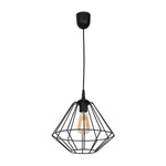 INDUSTRIALNA Lampa wisząca COLIN BLACK 1xE27 MLP4789