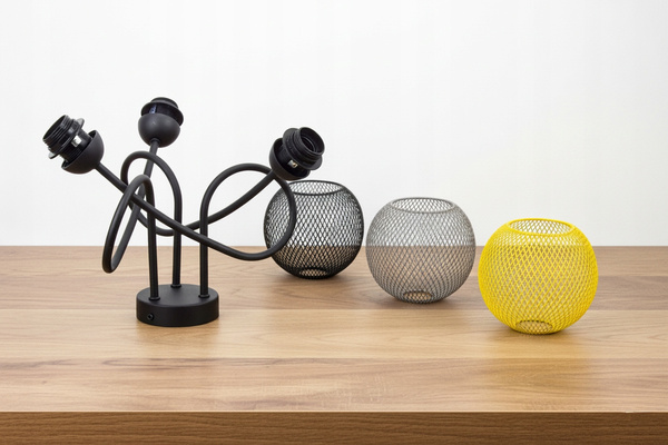 Lampa sufitowa do pokoju młodzieżowego kolorowa Zaczarowany Koszyczek 3xE27 Led