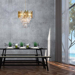 Żyrandol glamour ASPEN II GOLD ML6000