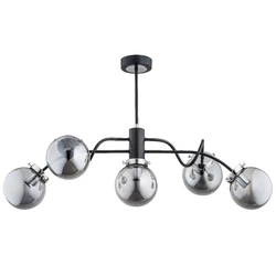 Lampa sufitowa ALFA GILDA CZARNA 5xE14 44cm | 61045
