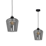 Nowoczesna lampa wisząca SANTIAGO SMOKED MLP6606