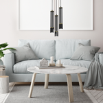 Lampa wisząca ESTILO, MLP8411, czarny/złoty, 3x40W GU10