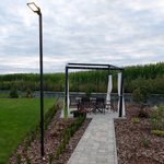 Słupek latarnia ogrodowa PATHWAY LED czarny 310cm