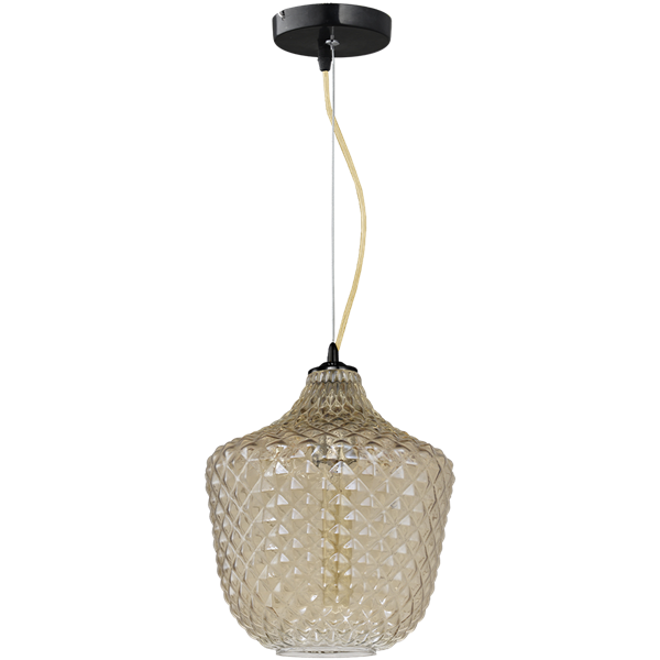 Lampa wisząca ORLANDO bursztynowy ML5550