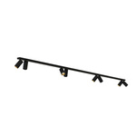 Lampa punktowa listwa natynkowa MONO VIII dł. 2x 150cm GU10 | czarny złoty