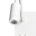 Lampa nocna z półką SHELF WHITE LED 4W+5W+2W ML6343