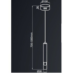 Lampa wisząca ALBA I LED