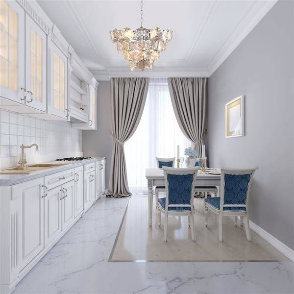 Żyrandol glamour DIANA CHROME ML5985