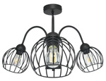 SUFITOWA LAMPA ARCANA 3 CZARNY KULA