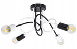 Lampa sufitowa do pokoju młodzieżowego Magiczny Zawijas 4xE27 Led 