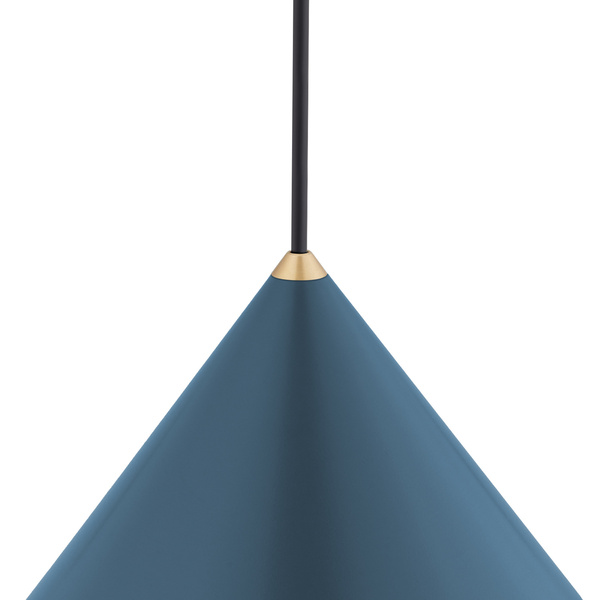 Loftowa lampa aluminiowa wisząca GU10 35W ZENITH L GU10 wys. 130cm | zielony