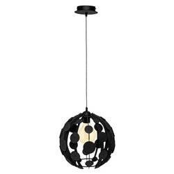 Lampa wisząca GAIA BLACK / WOOD 1xE27 60W MLP6326